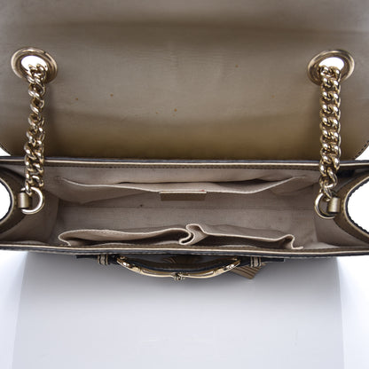 Gucci GG Shine Guccissima Medium Emily Chain Shoulder Bag Gold 5 of 19
