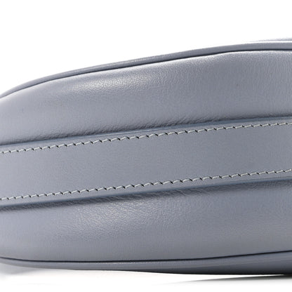 Celine Smooth Calfskin Medium Strap Ava Shoulder Bag Arctic Blue 9 of 10