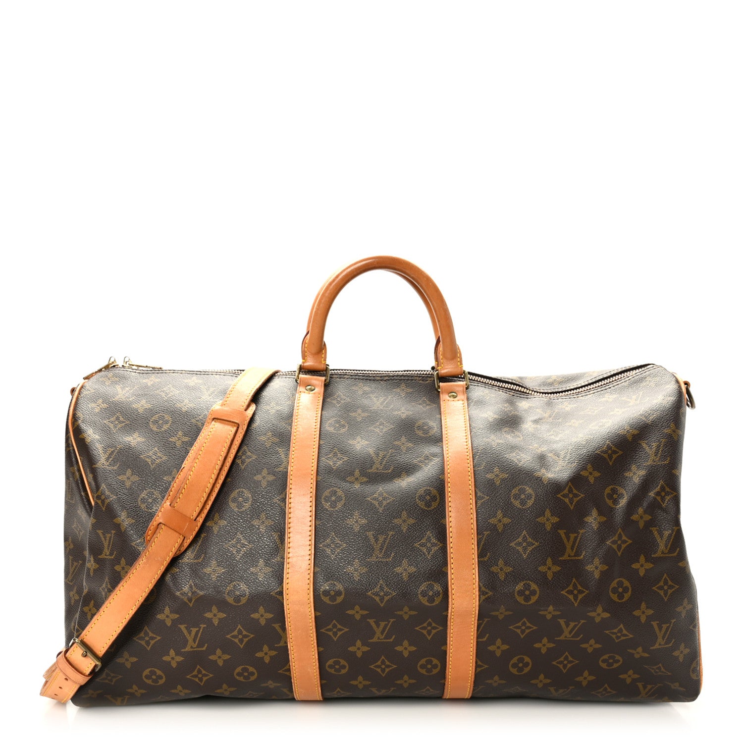 Louis Vuitton Monogram Keepall Bandouliere 55 1 of 10