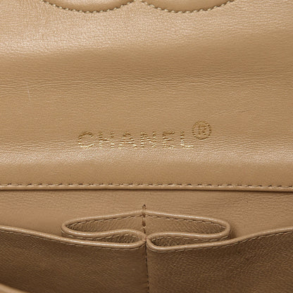 Chanel Lambskin Quilted Mini Flap Beige 6 of 11