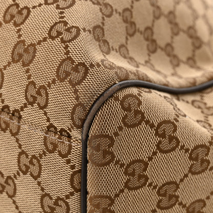 Gucci Monogram Large Sukey Tote Dark Brown 11 of 12