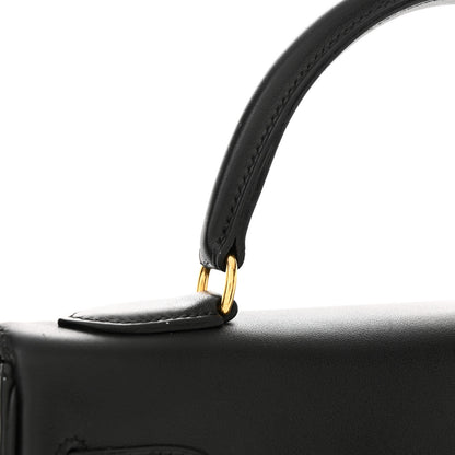 Hermes Swift Kelly Retourne 32 Black 15 of 20