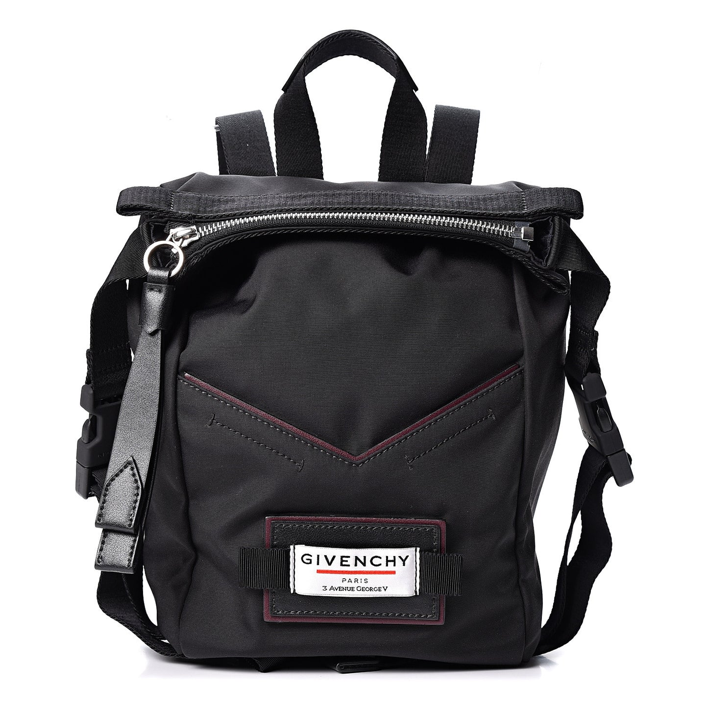Nylon Mini Downtown Backpack Black