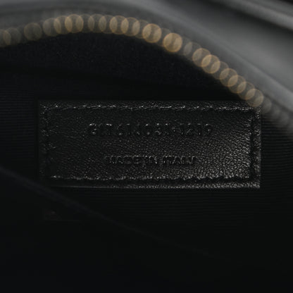 Saint Laurent Calfskin Matelasse Monogram Lou Belt Bag Black 6 of 9