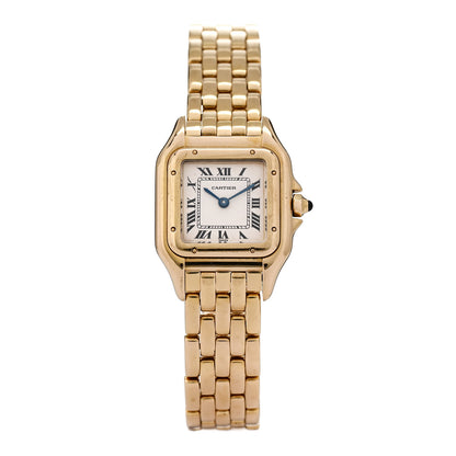 Cartier 18K Yellow Gold 22mm Panthere Quartz Watch 1 of 4