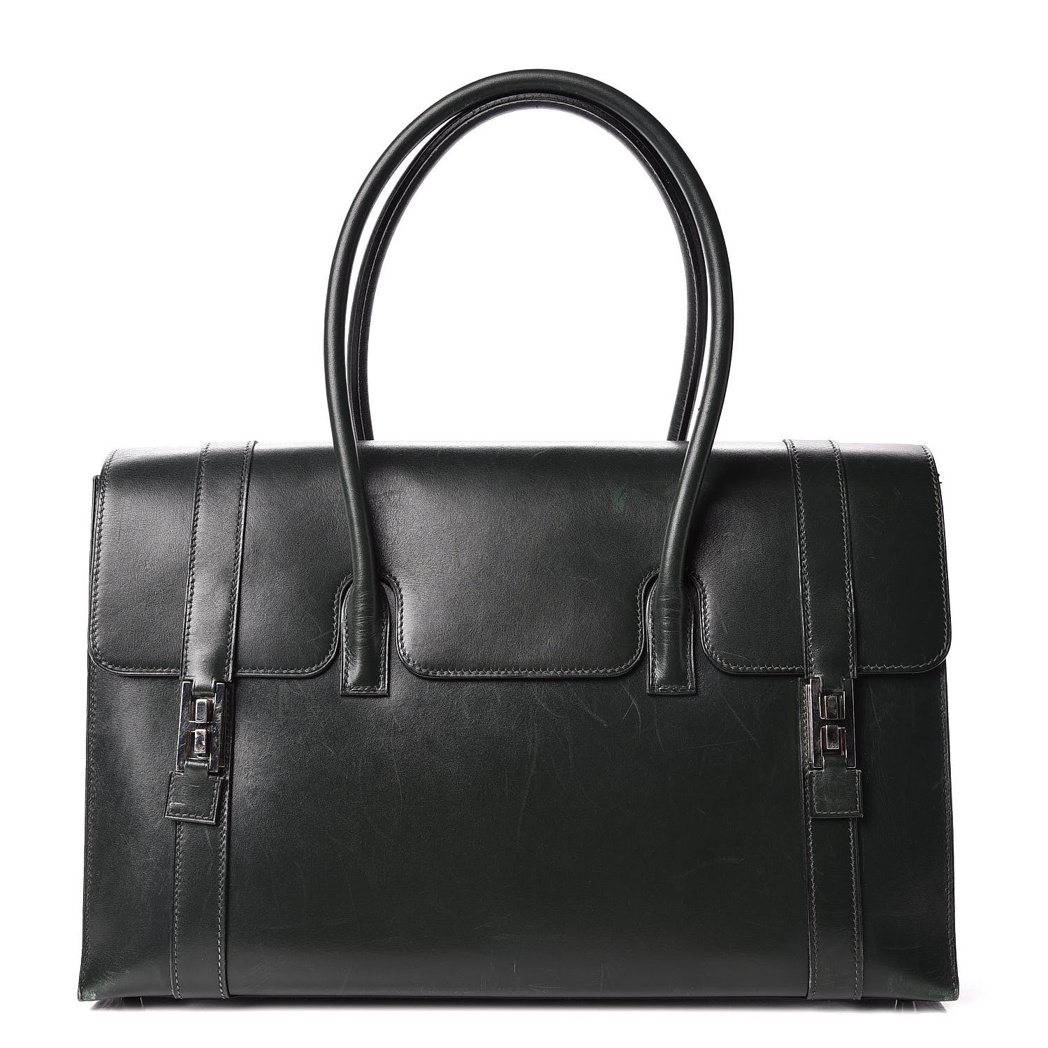 Hermes Box Drag 37 Vert Fonce 1 of 25