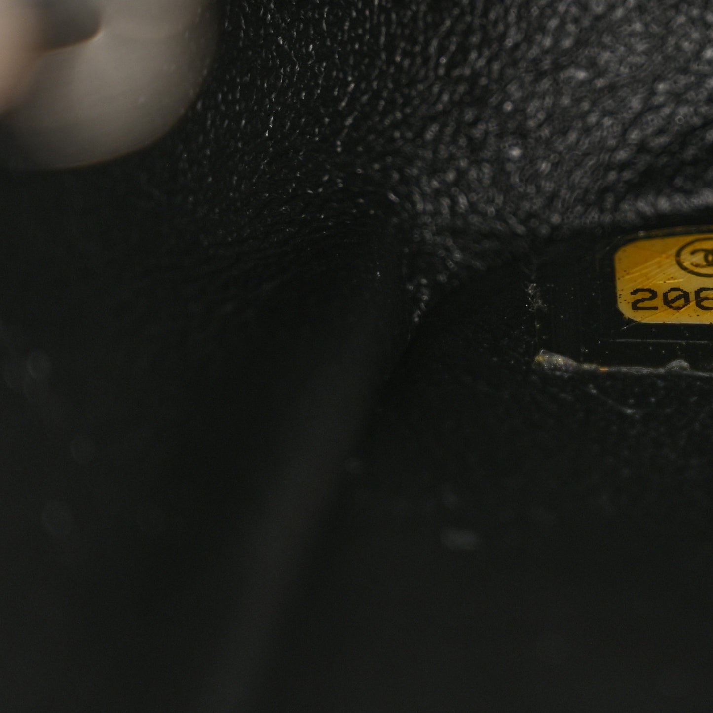 Caviar Quilted Mini Rectangular Flap Black