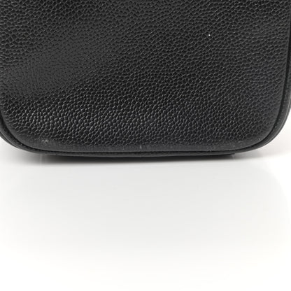 Chanel Caviar Cosmetic Vanity Bag Black 10 of 11