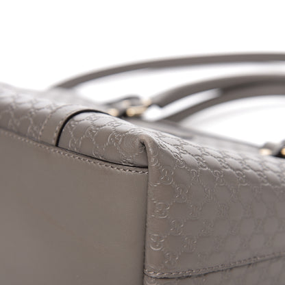 Gucci Soft Microguccissima Small Zippered Satchel Loess 9 of 12