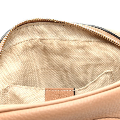 Gucci Pebbled Calfskin Small Soho Disco Bag Camelia 11 of 18