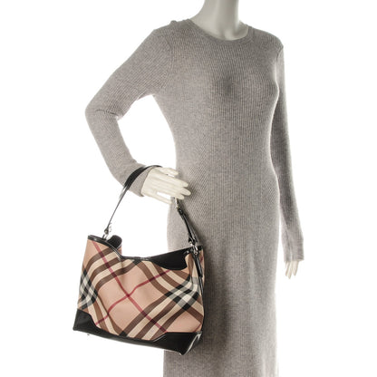 Burberry Nova Check Hobo Black 2 of 8