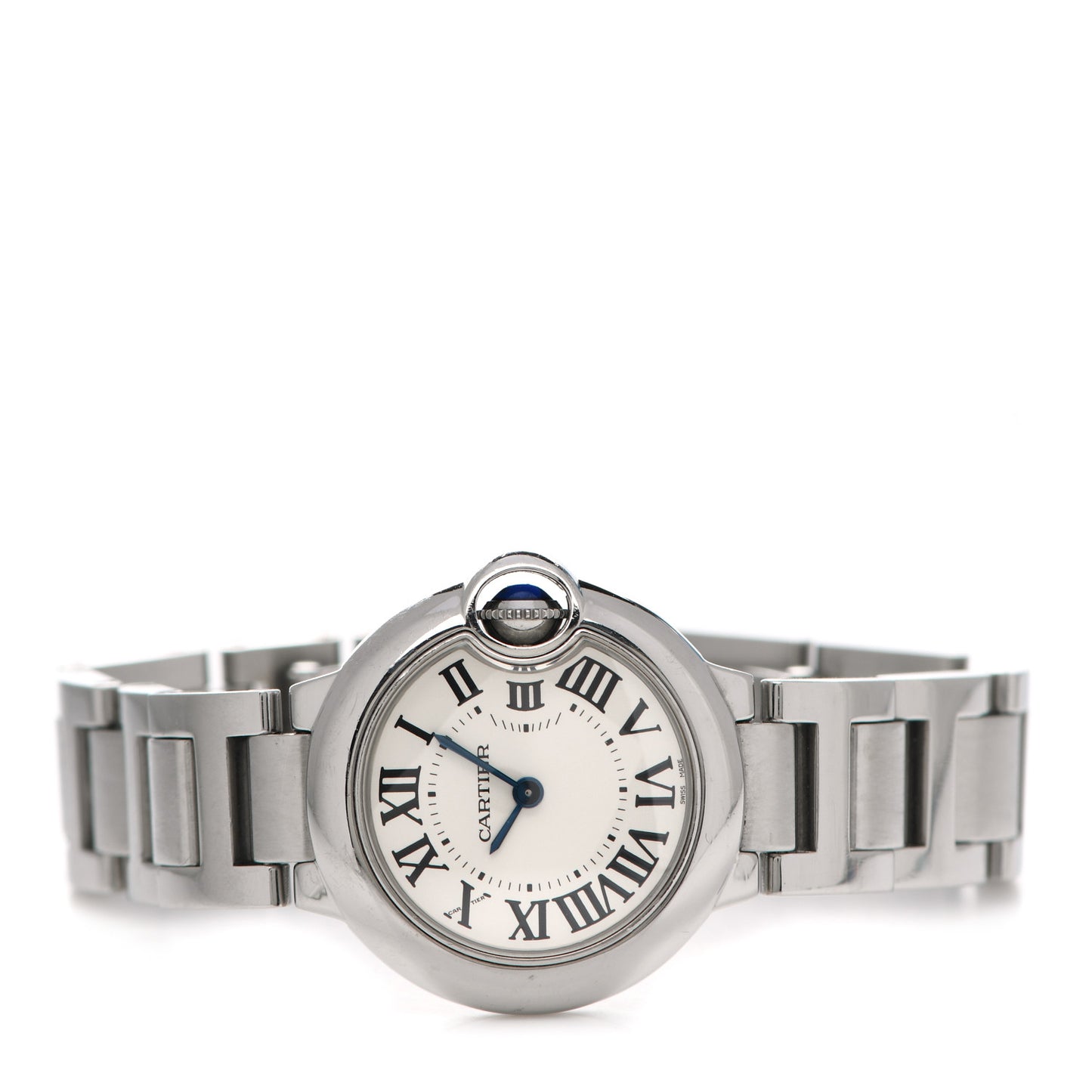 Stainless Steel 28mm Ballon Bleu De Cartier Quartz Watch