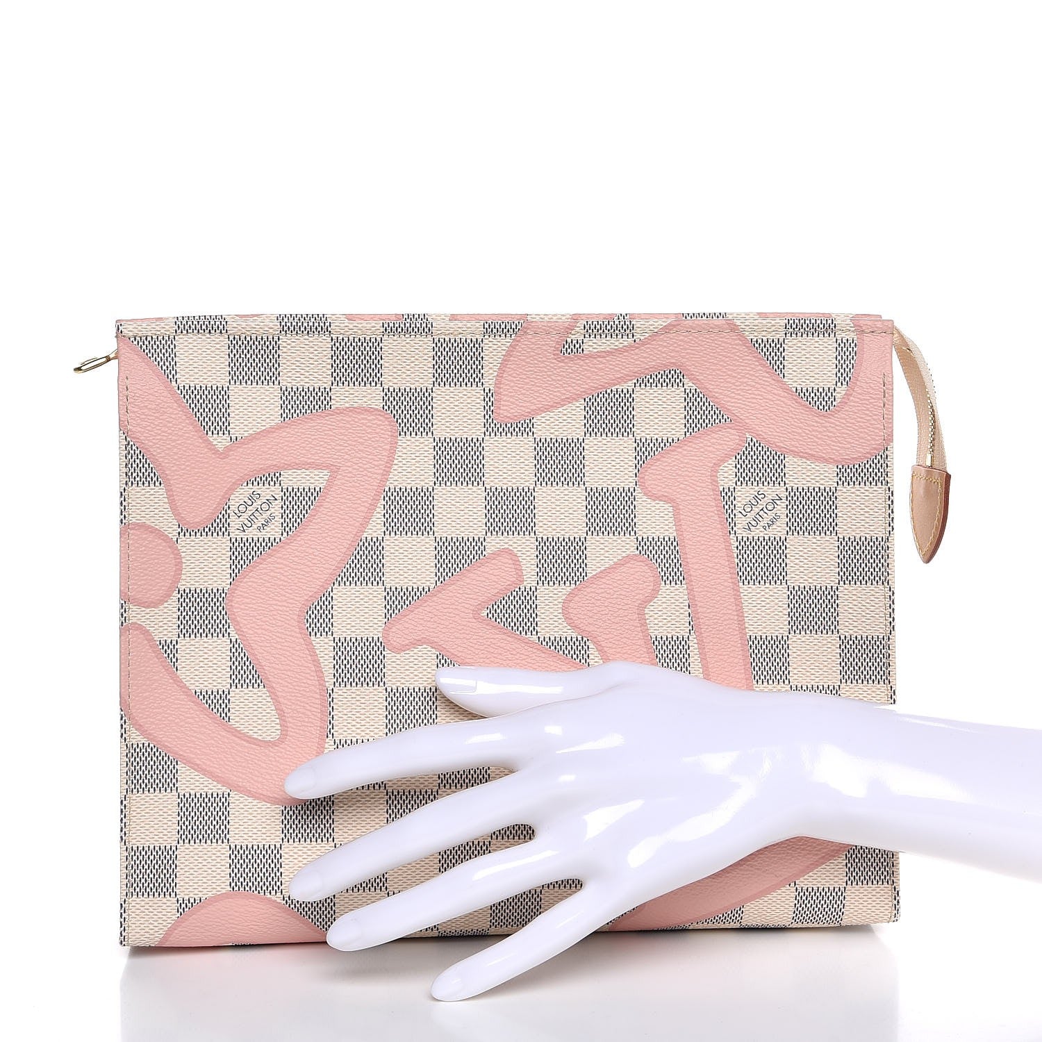 Louis Vuitton Damier Azur Tahitienne Toiletry Pouch 26 2 of 7