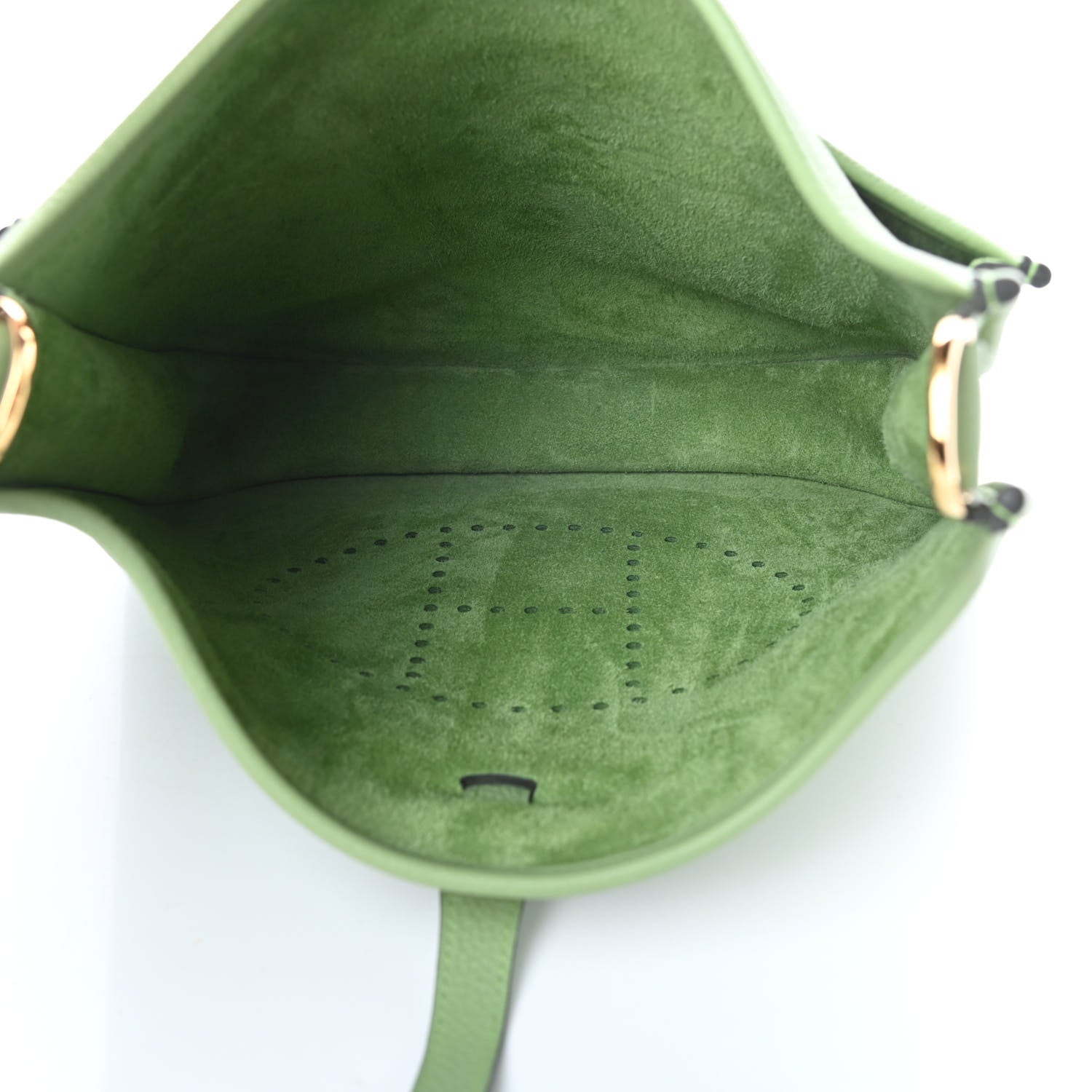 Hermes Taurillon Maurice Evelyne III PM Vert Criquet 5 of 11