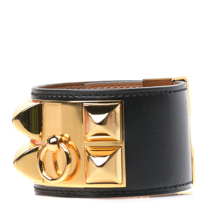 Hermes Box Collier de Chien CDC Bracelet T2 Black 1 of 6