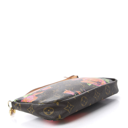 Louis Vuitton Monogram Roses Pochette Accessories 4 of 10