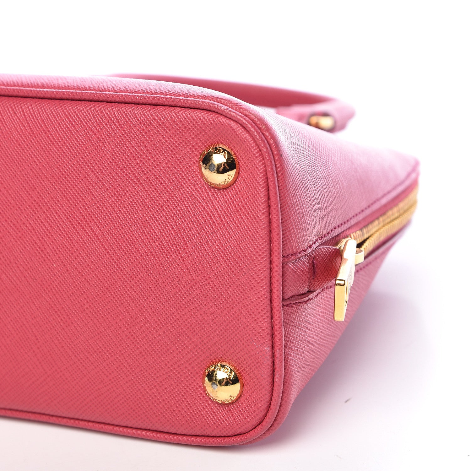 Prada Saffiano Lux Small Promenade Tote Fuxia 8 of 14