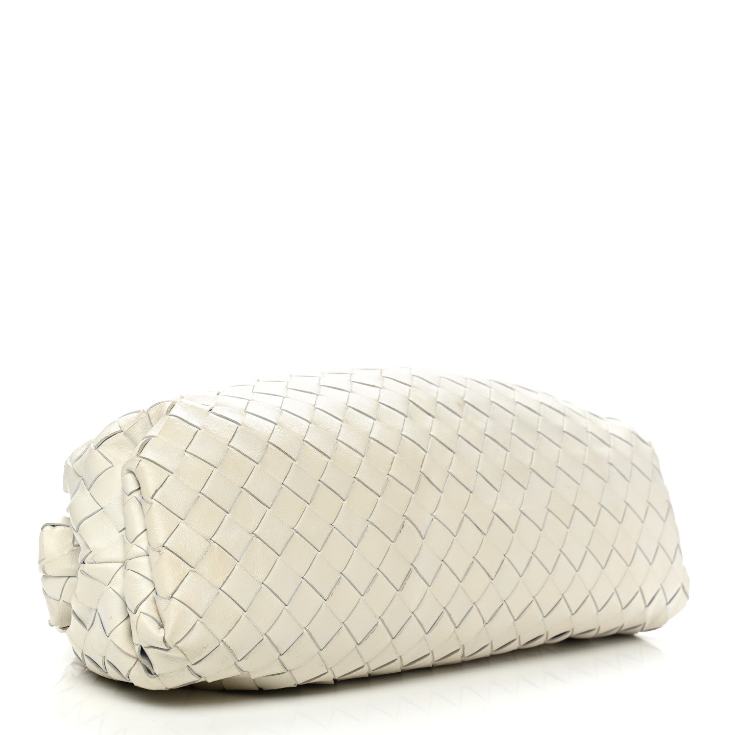 Bottega Veneta Nappa Maxi Intrecciato The Pouch Oversized Clutch Plaster 4 of 9