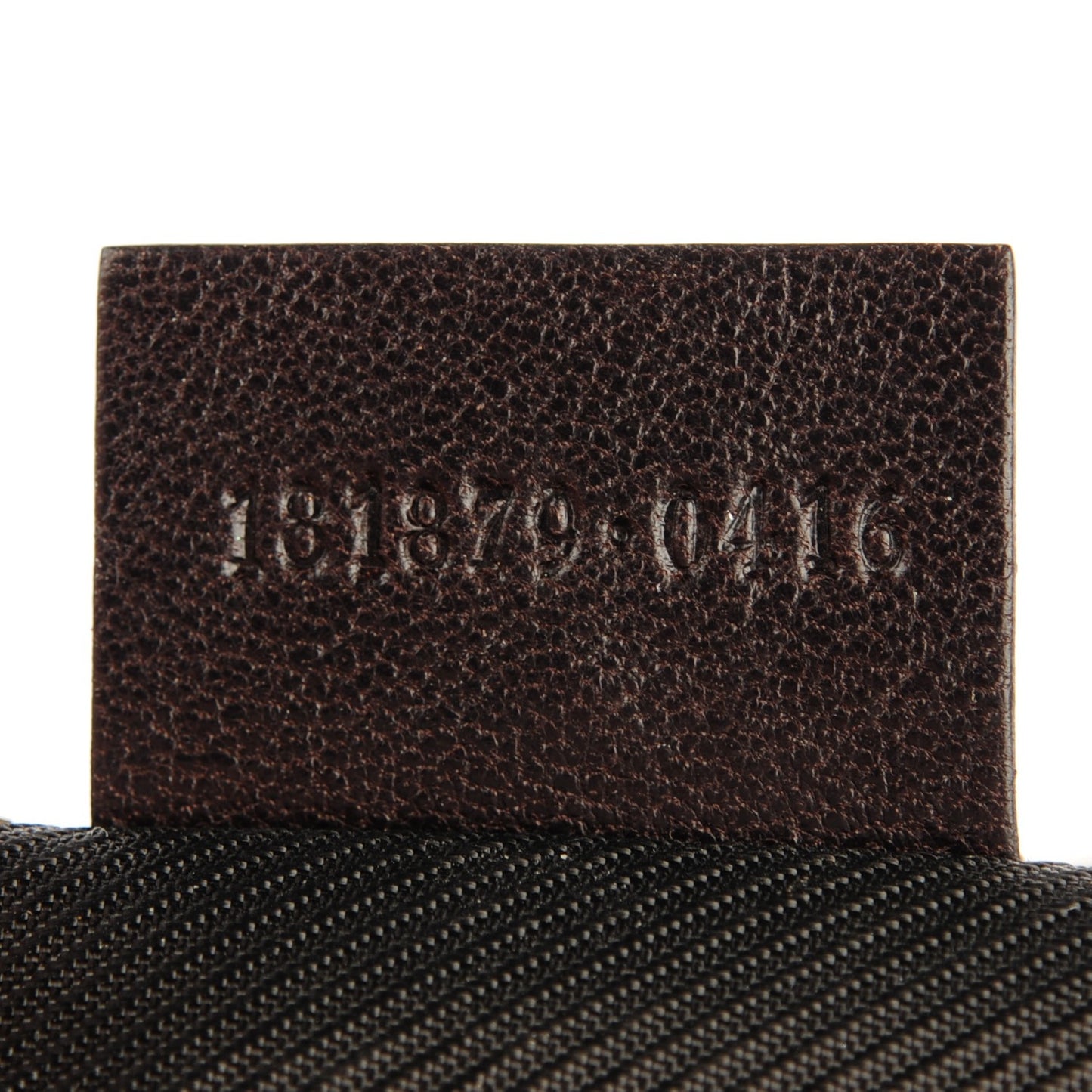 Crystal Monogram Duchessa Cosmetic Case Dark Brown