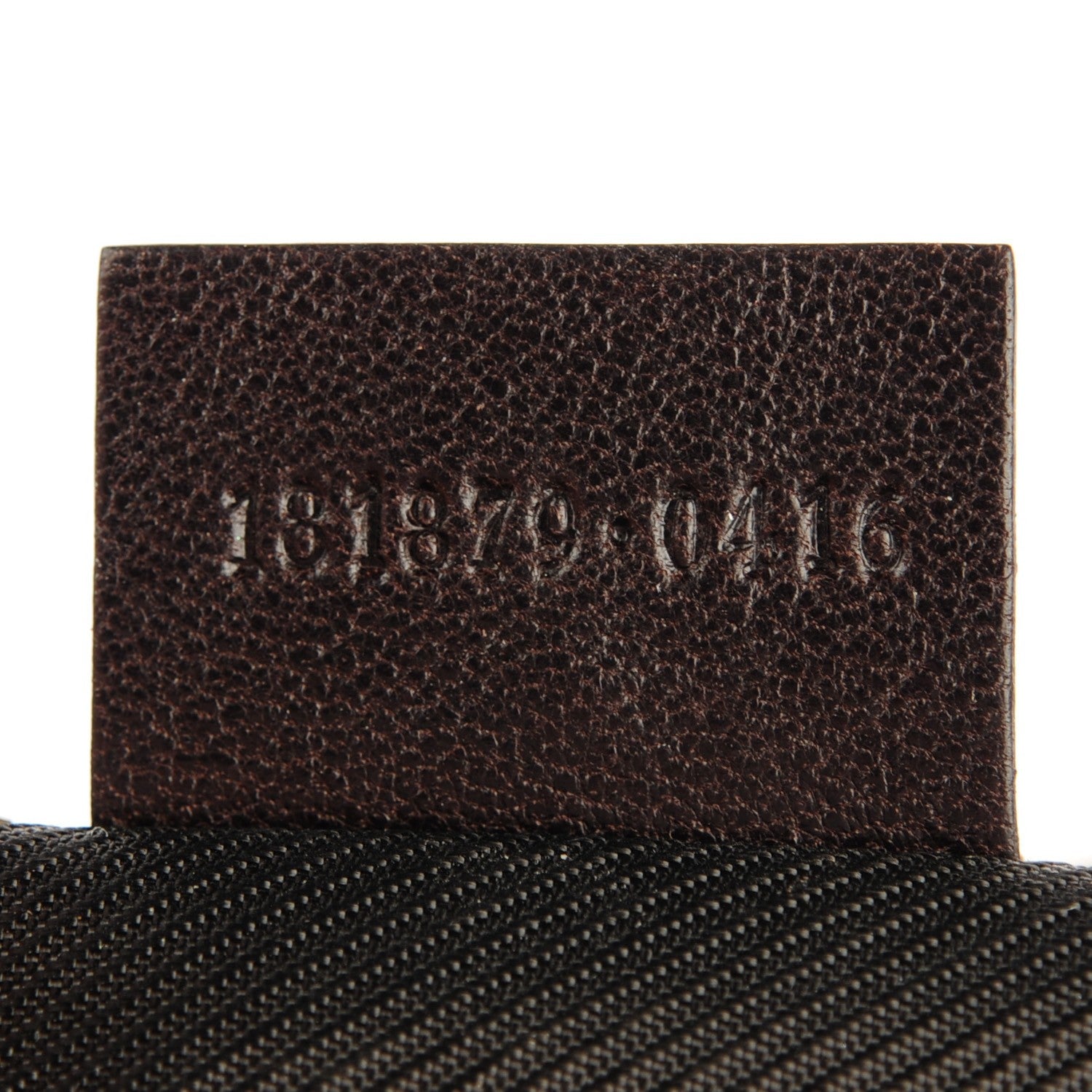 Gucci Crystal Monogram Duchessa Cosmetic Case Dark Brown 7 of 7
