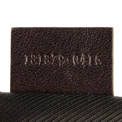 Gucci Crystal Monogram Duchessa Cosmetic Case Dark Brown 7 of 7