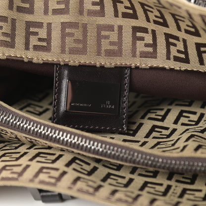 Fendi Zucchino Shopping Tote Tobacco Brown 6 of 14