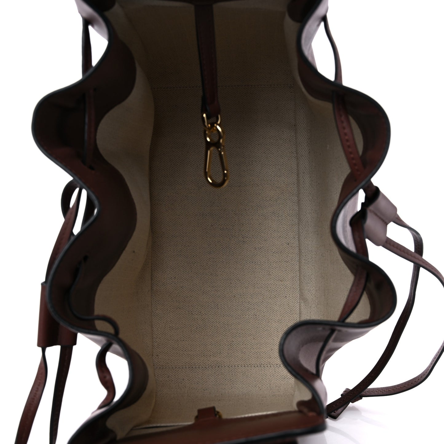 Calfskin Medium Hammock Shoulder Bag Brunette
