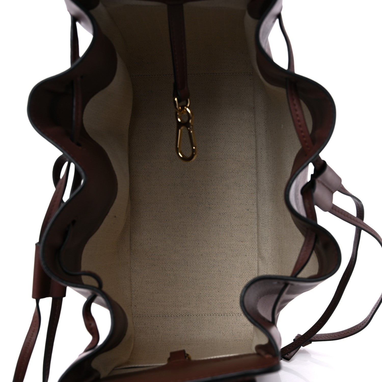 Loewe Calfskin Medium Hammock Shoulder Bag Brunette 4 of 11
