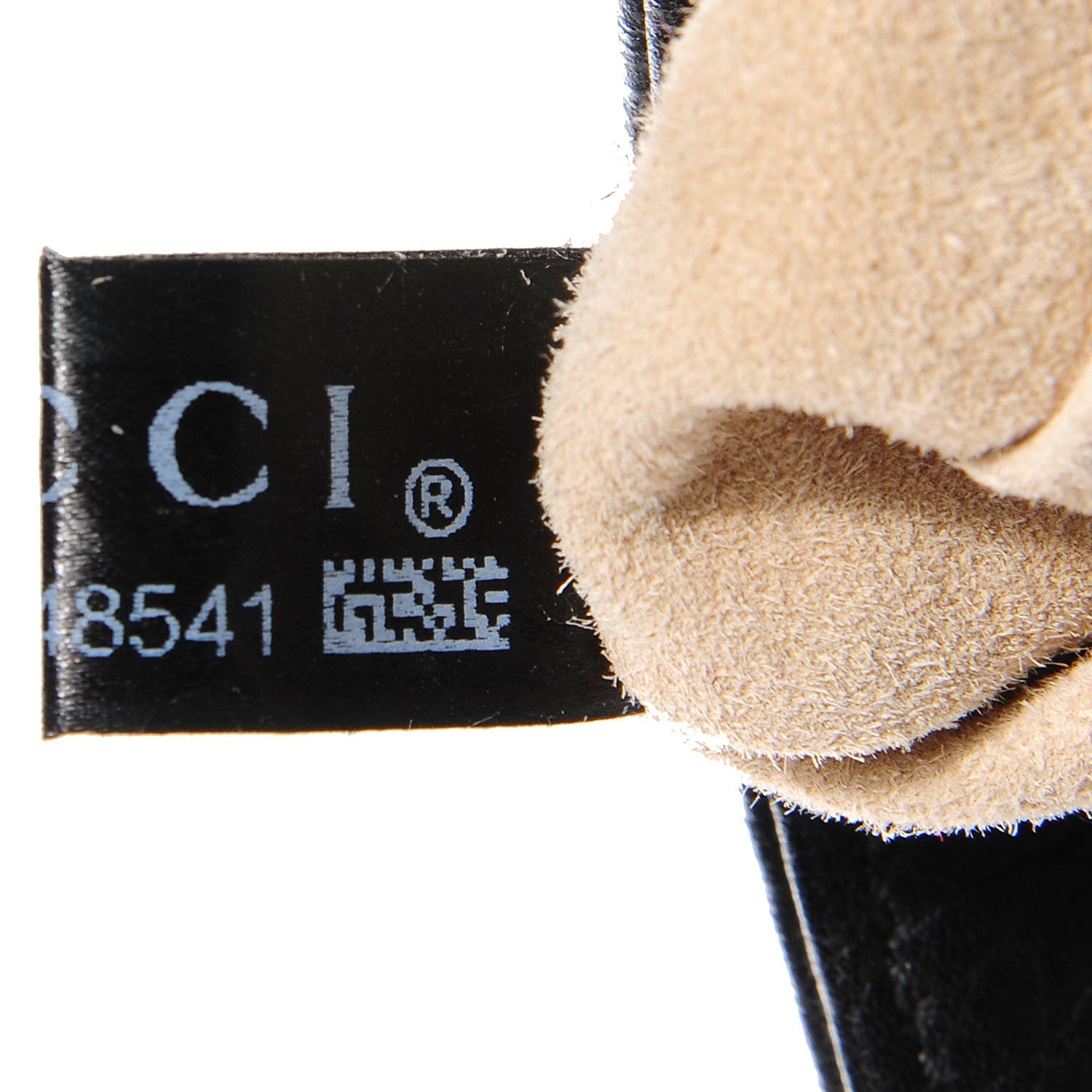 Gucci Pebbled Calfskin Small 1973 Chain Shoulder Bag Black 9 of 9