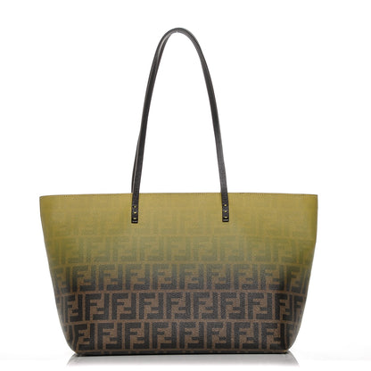 Fendi Zucca Spalmati Ombre Small Roll Tote Tobacco Cedro 1 of 9