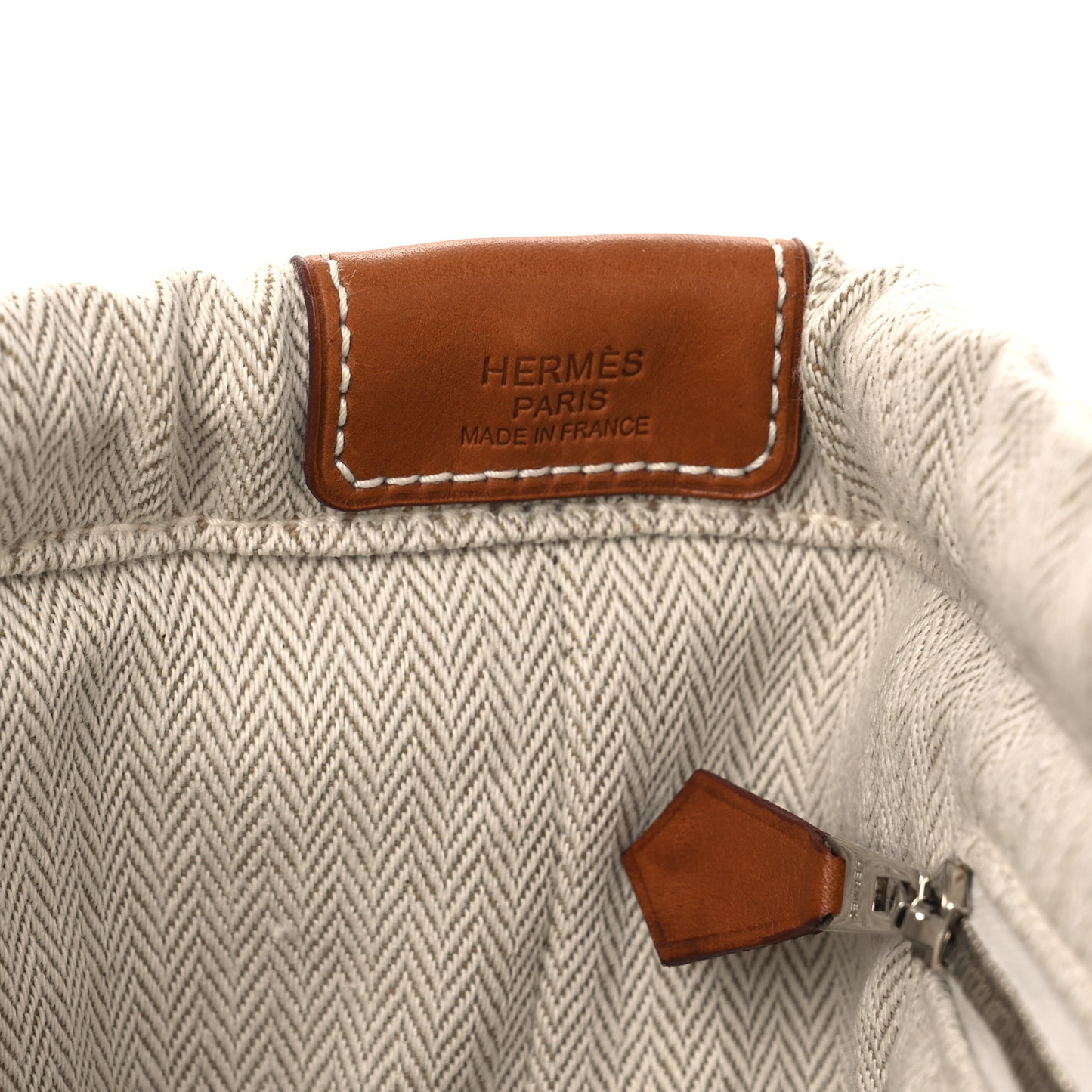 Canvas Barenia Fourbi 25 MM Pouch Naturel Fauve