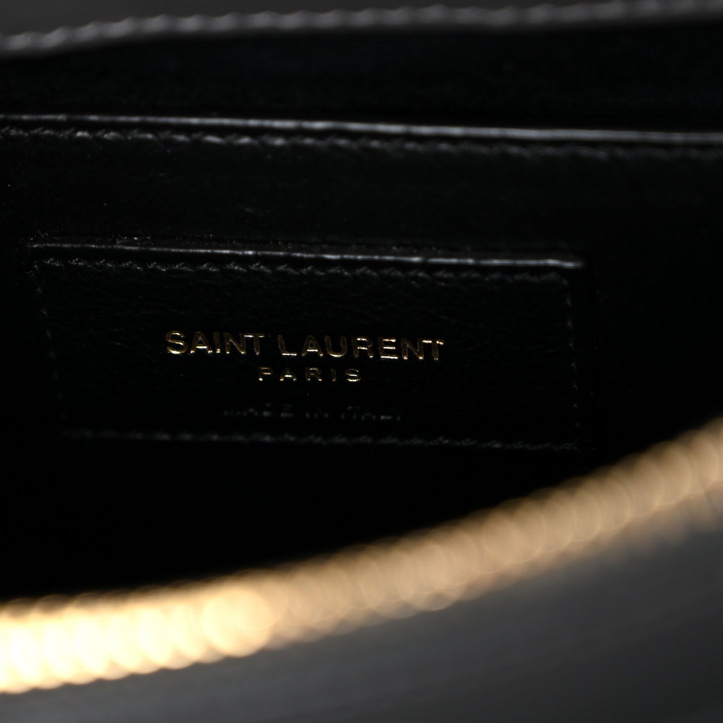Calfskin Y Quilted Monogram Small Loulou Chain Satchel Storm