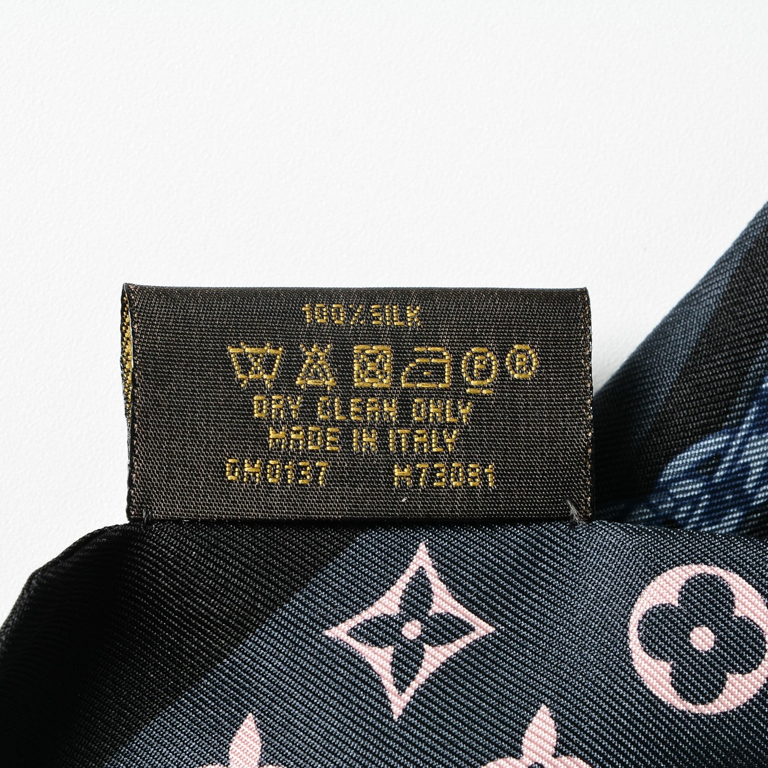Louis Vuitton Silk Dreamonogram Bandeau Grey Glitter 5 of 5