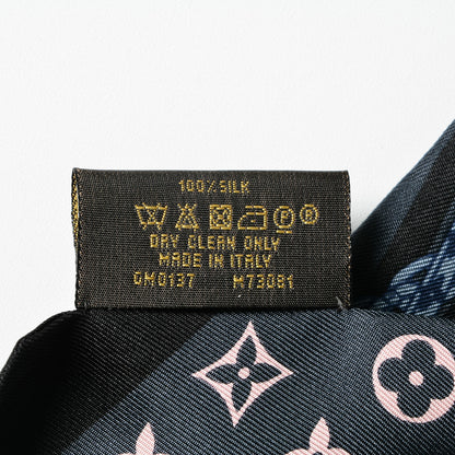 Louis Vuitton Silk Dreamonogram Bandeau Grey Glitter 5 of 5