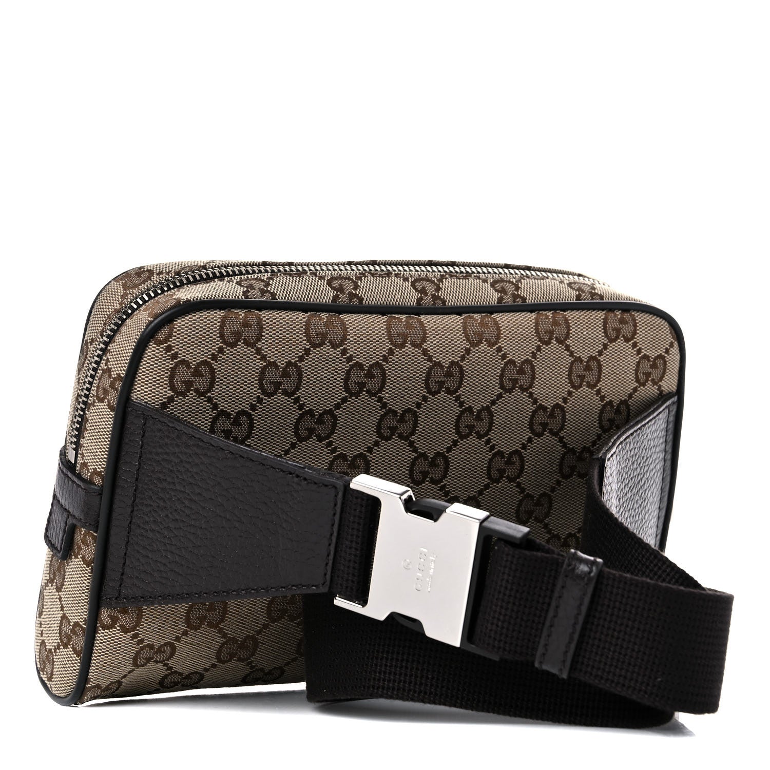 Gucci Monogram Belt Bag Dark Brown 2 of 12