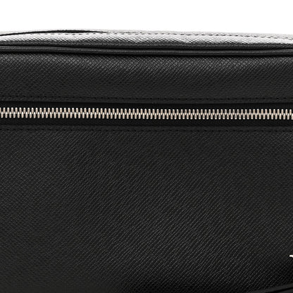 Louis Vuitton Taiga Pochette Kasai Black 7 of 10
