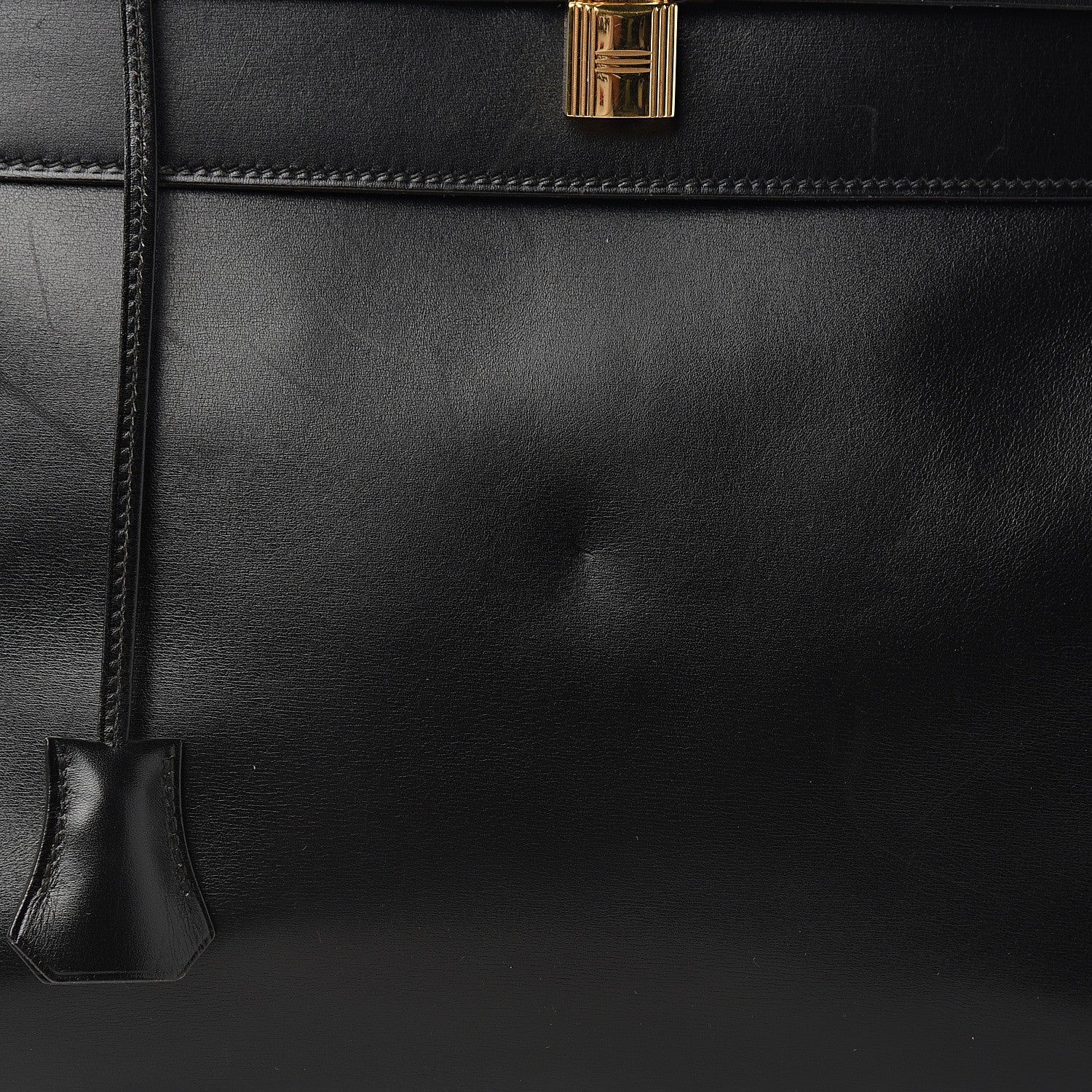 Hermes Box Kelly Retourne 40 Black 15 of 15