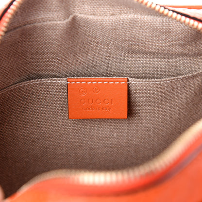 Gucci Soft Microguccissima Mini Bree Messenger Bag Sun Orange 6 of 9