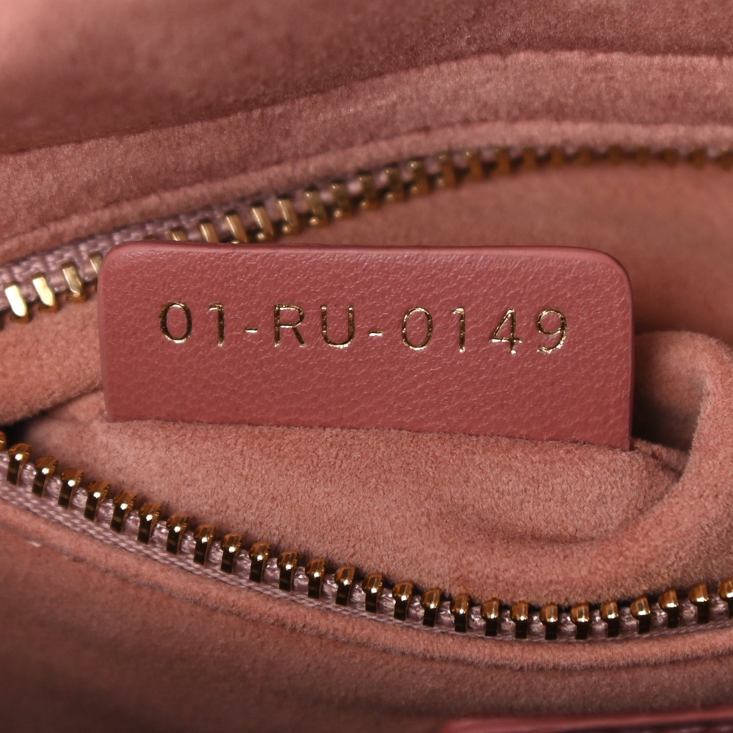 Velvet Mini Lady Dior Pink