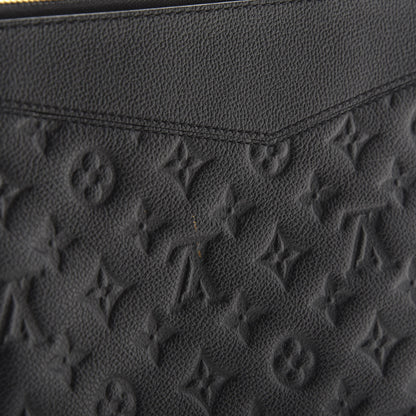 Louis Vuitton Empreinte Daily Pouch Black 10 of 10