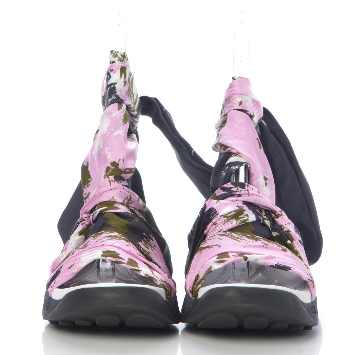 Silk Brooklyn Flat Sandals 38.5 Papillon
