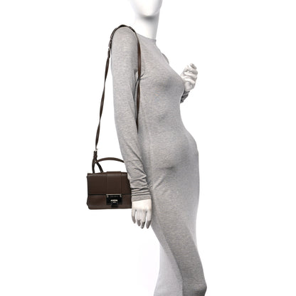 Jimmy Choo Pebbled Calfskin Rebel Crossbody Bag Brown 2 of 11