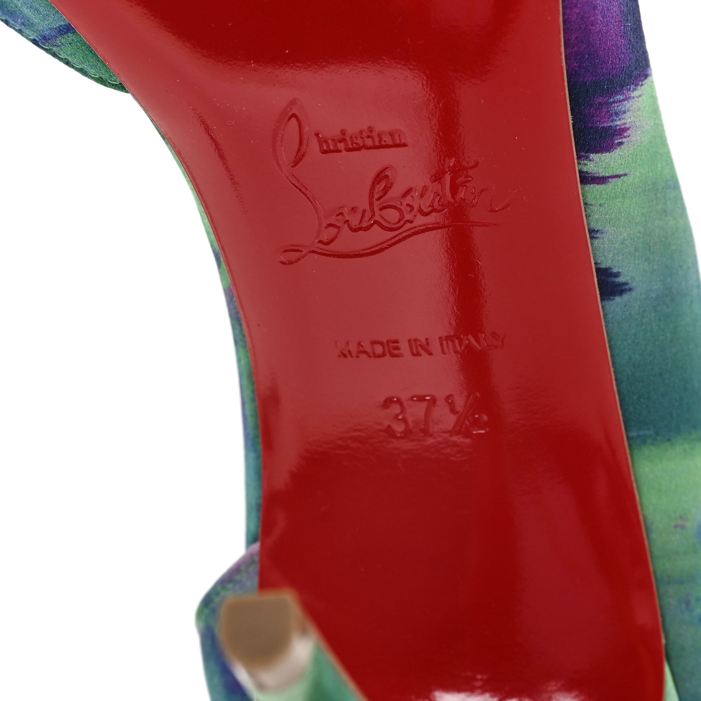 Satin Melancholia Iriza 100 Pumps 37.5 Multicolor