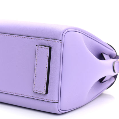 Versace Calfskin Medium La Medusa Top Handle Handbag Lilac 9 of 9