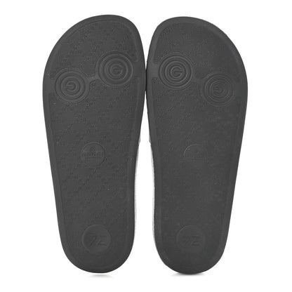 Gucci Rubber Womens Logo Slide Sandals 38 Black 5 of 8
