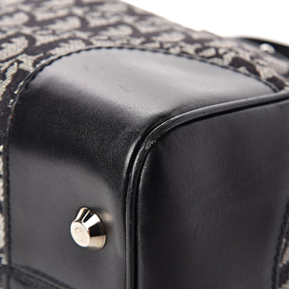 Christian Dior Monogram Boston Black 10 of 17