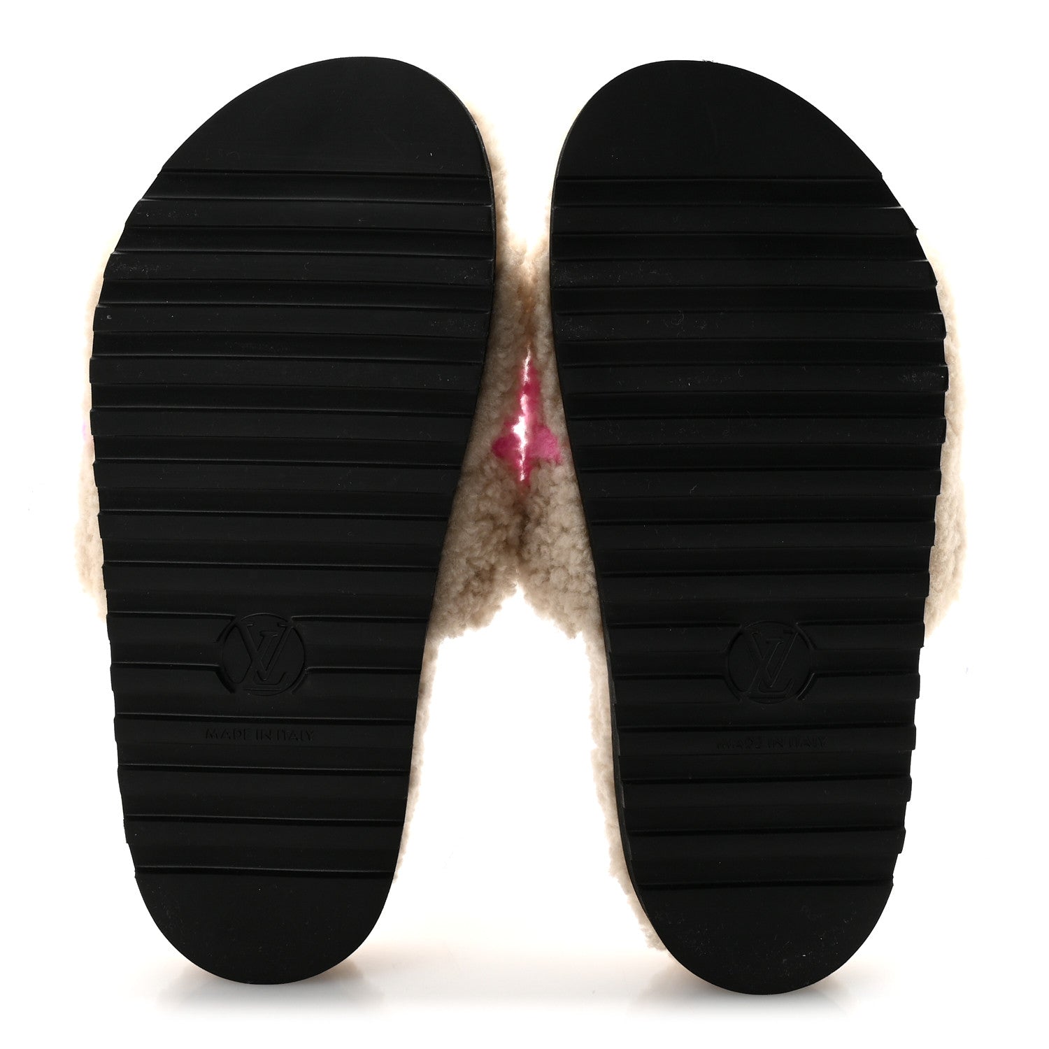 Louis Vuitton Shearling Paseo Flat Comfort Mule 36 Beige 6 of 9