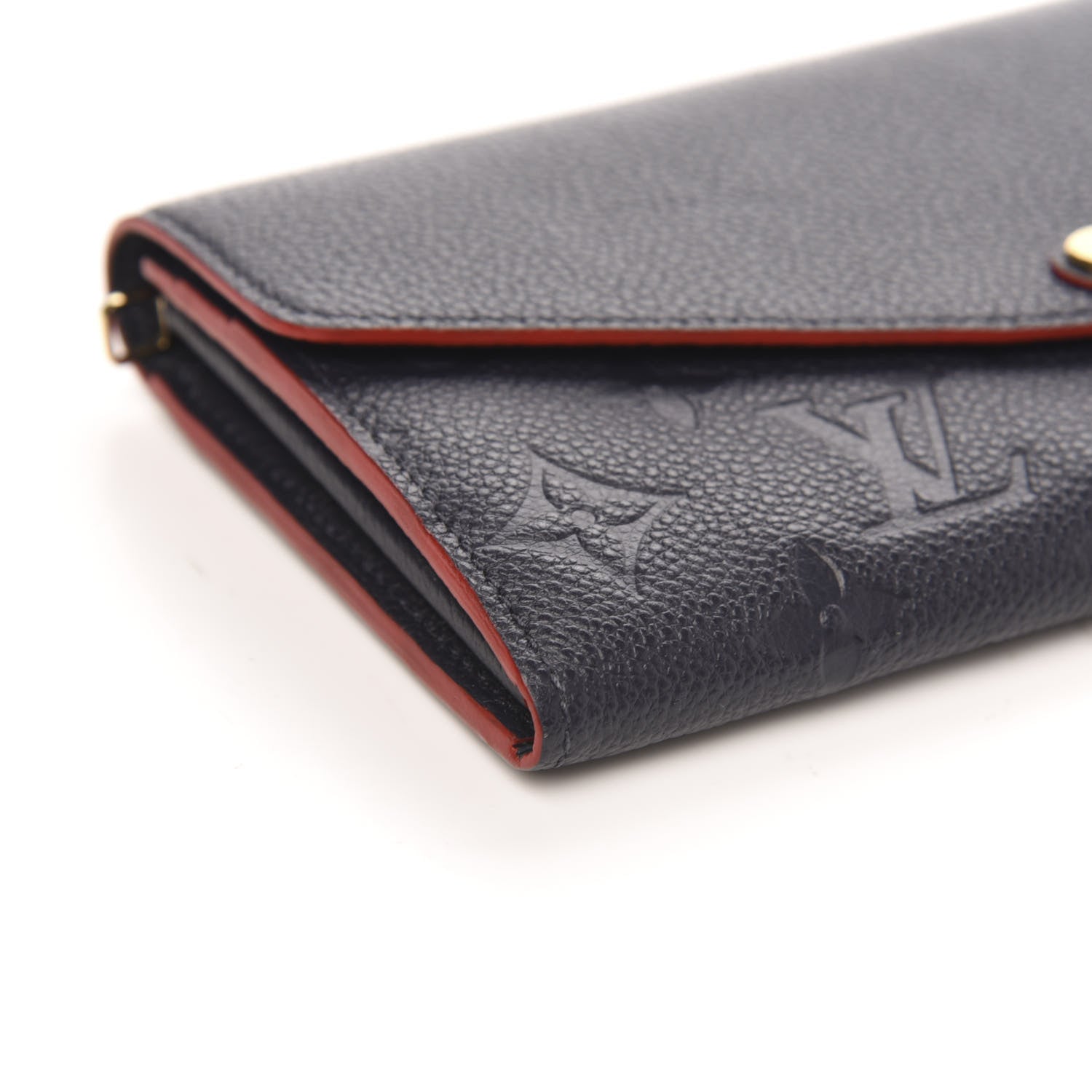 Louis Vuitton Empreinte Sarah Wallet NM Marine Rouge 7 of 8