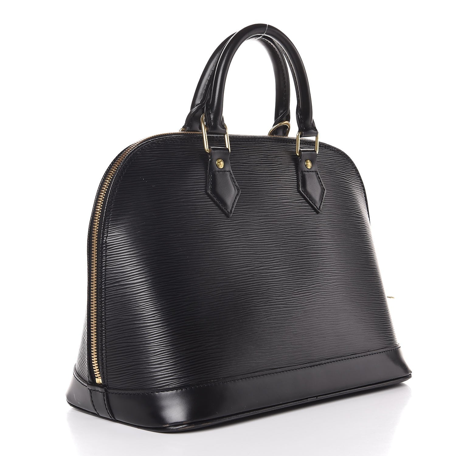 Louis Vuitton Epi Alma PM Black 3 of 12