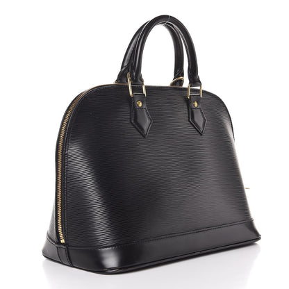Louis Vuitton Epi Alma PM Black 3 of 12
